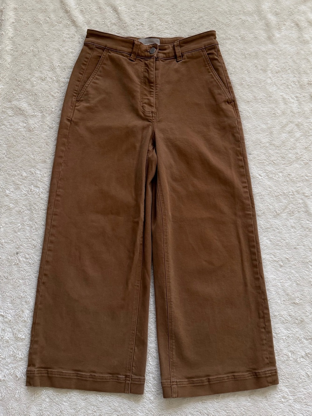 Everlane The Wide-Leg Crop Pant short inseam